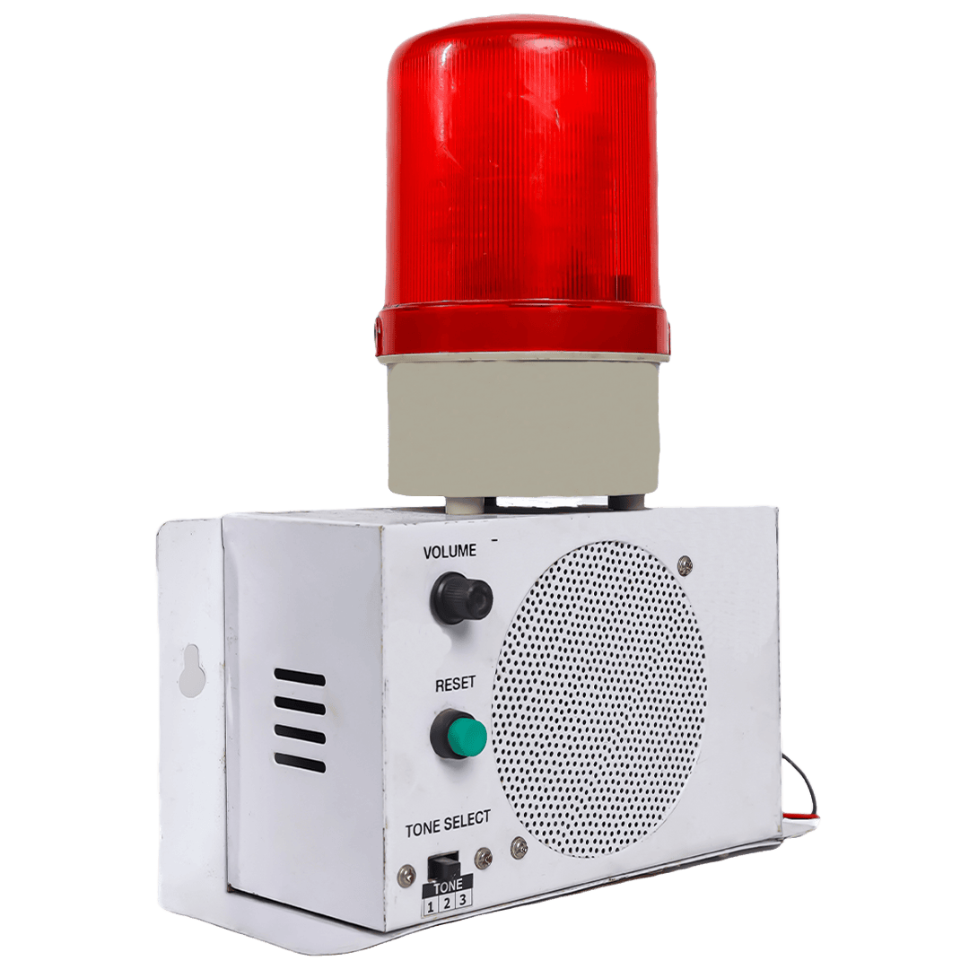 Audio Visual Alarm with Beacon Light – K2 | Multi-Tone LED Safety Alert ...